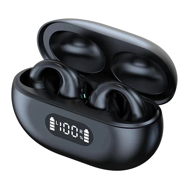 Wireless Ear Clip Bone Conduction Headphones