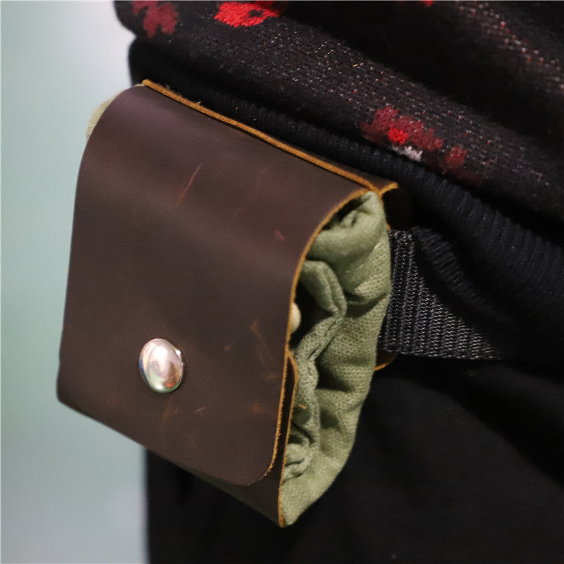Hiking- Hunting Portable Folding Waist Bag Camping Berry Storage Bag