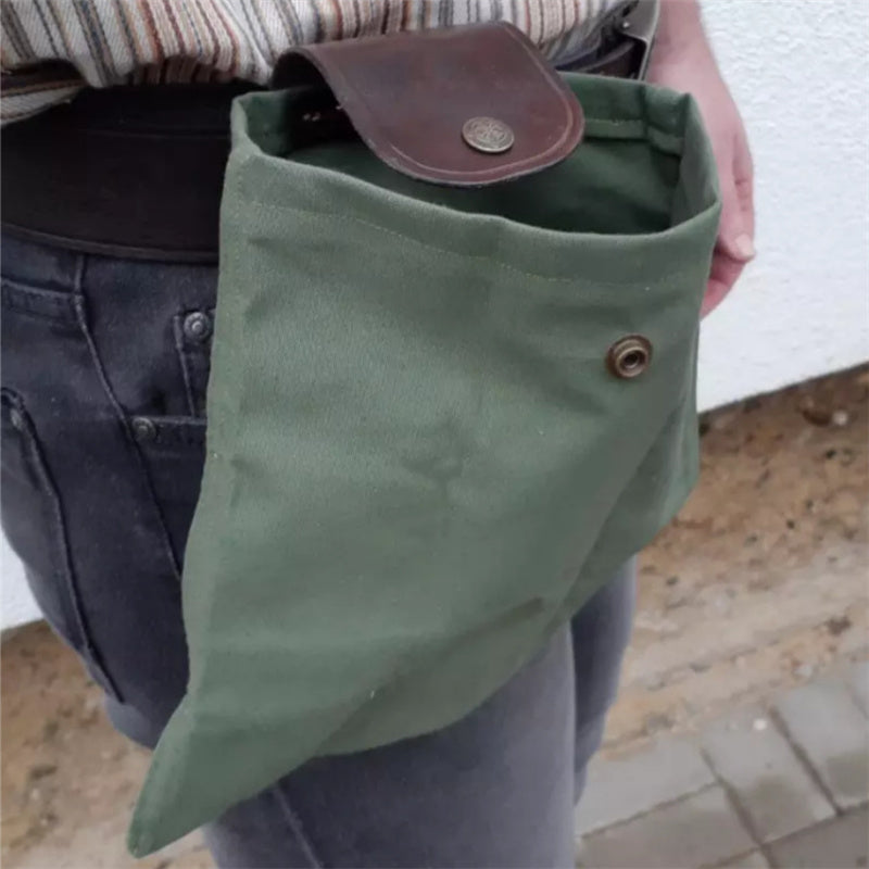 Hiking- Hunting Portable Folding Waist Bag Camping Berry Storage Bag