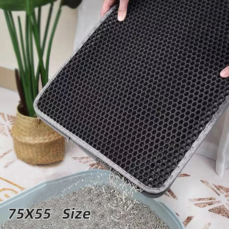 Double Layer Waterproof Pet Cat Litter