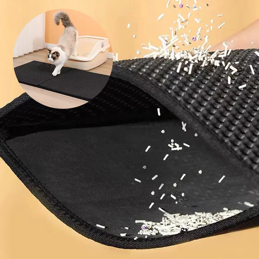 Double Layer Waterproof Pet Cat Litter