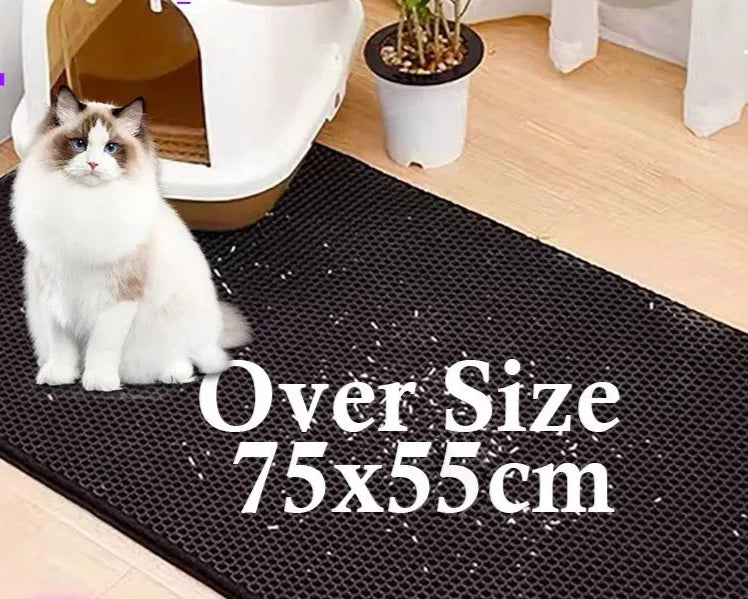 Double Layer Waterproof Pet Cat Litter