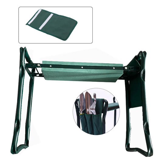 Folding Portable Garden Padded Stool