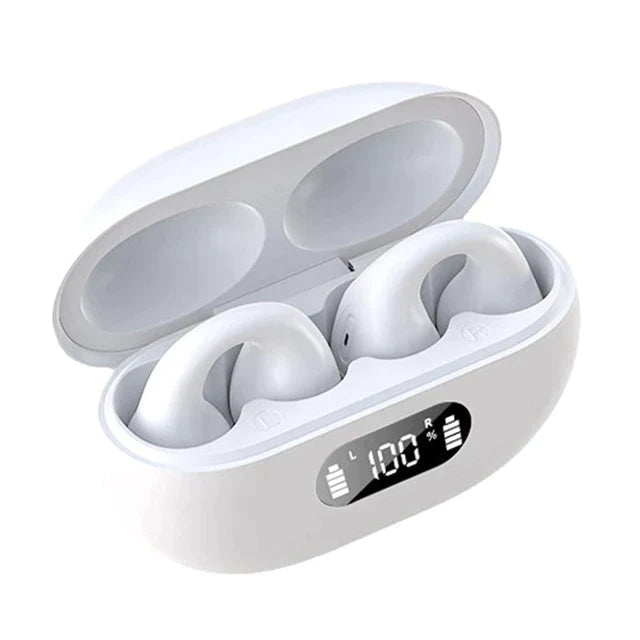 Wireless Ear Clip Bone Conduction Headphones