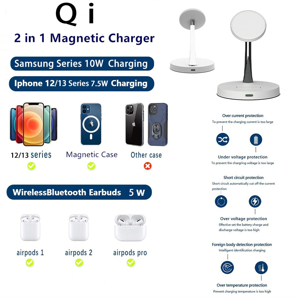 iPhone Magnetic Wireless Charger