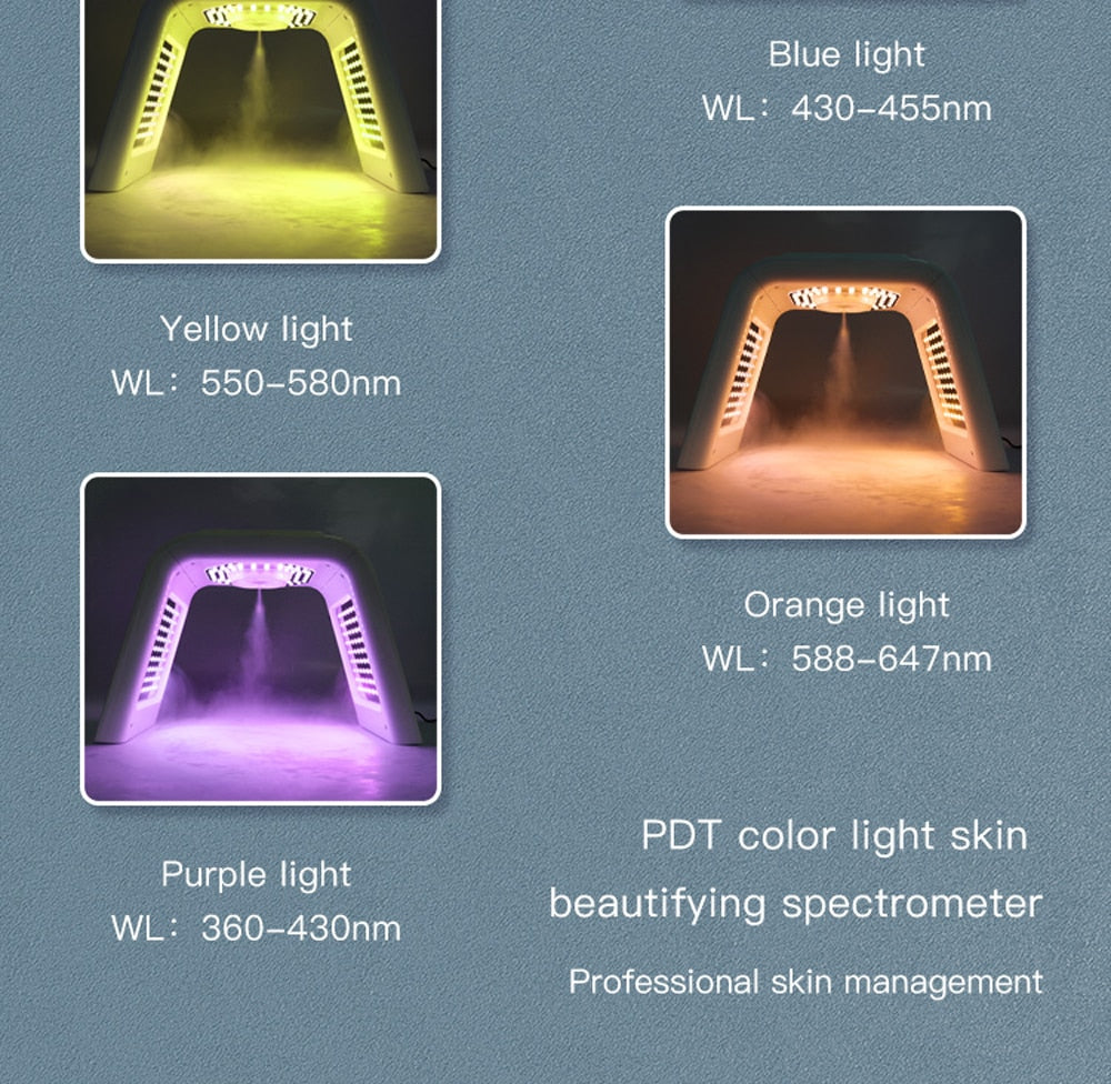 7 Colors LED Facial Mask Therapy