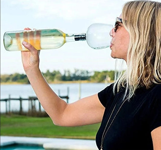 Creative Bottle Wine Glass