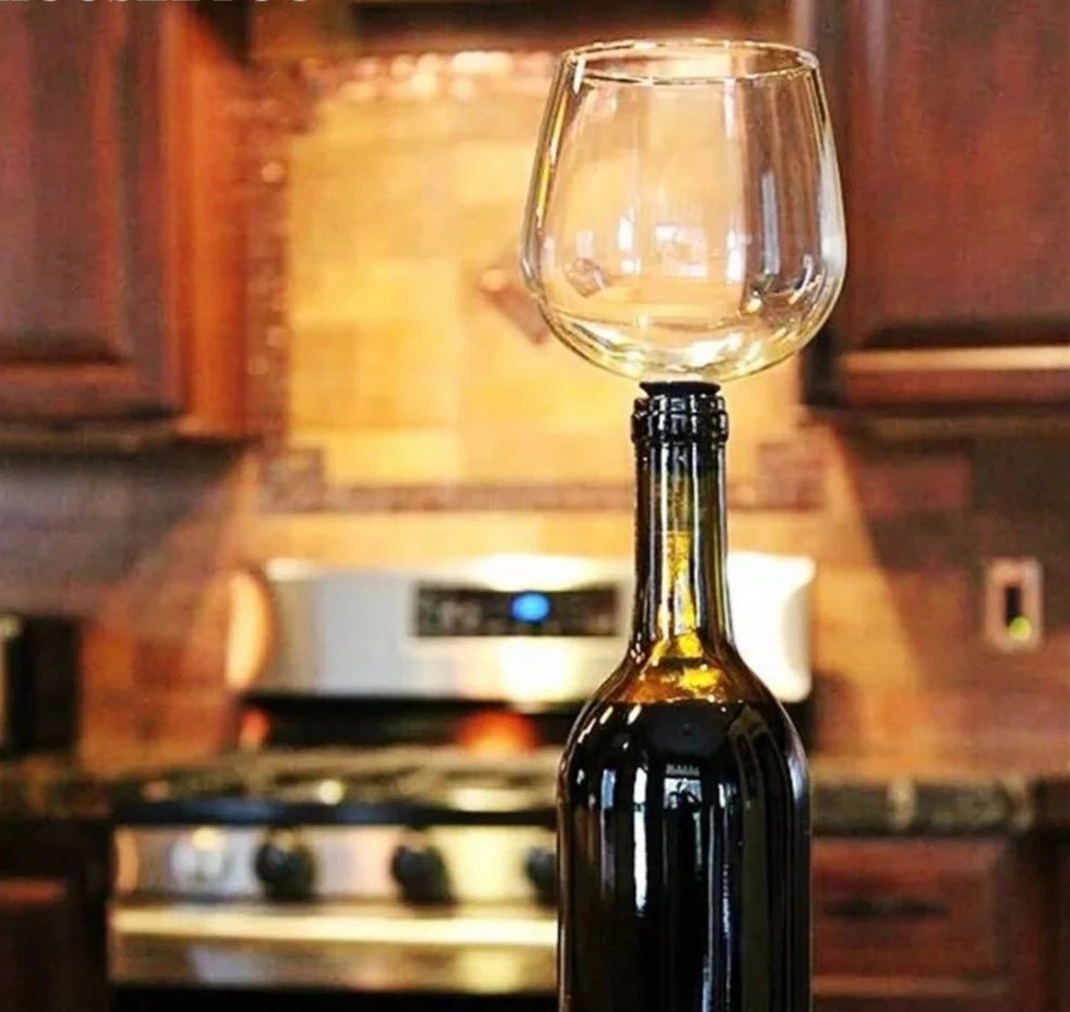 Creative Bottle Wine Glass